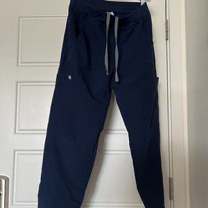 men's Axim - Cargo Scrub Pants - Medium Short  / Navy